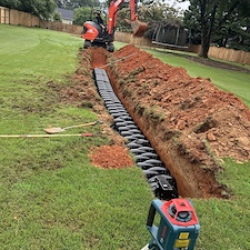Conventional Chamber Septic System Installed In Buford, GA 1