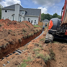 Conventional Chamber Septic System Installed In Buford, GA 2