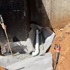 French Drain Installation & Site Drainage – North Georgia 5