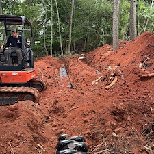 High-Capacity Septic Drain Field Installation in Cumming, GA 2