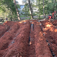 High-Capacity Septic Drain Field Installation in Cumming, GA 3