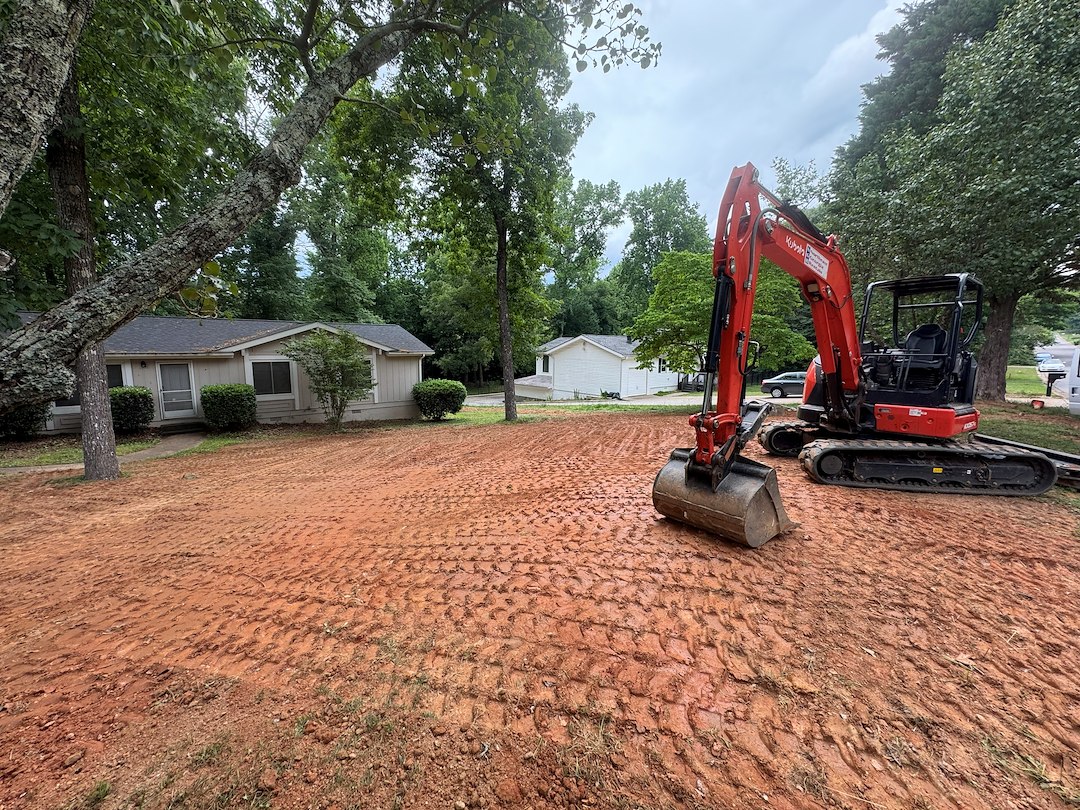 Pump Septic System & Prinsco Chamber Drain Field Installed Near Stoney Point Road in Cumming, GA